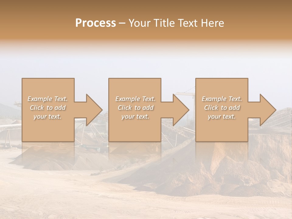 Gravel Pit PowerPoint Template