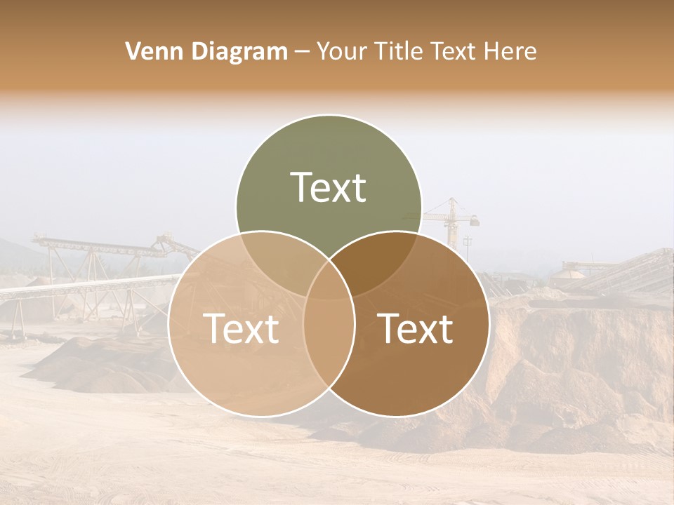 Gravel Pit PowerPoint Template