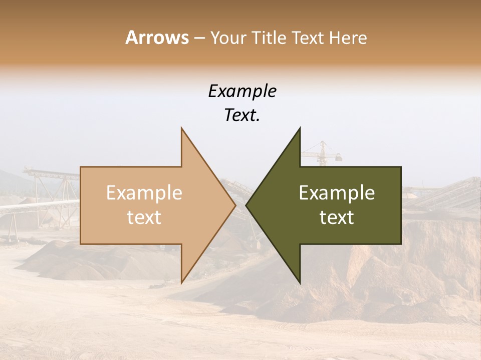 Gravel Pit PowerPoint Template