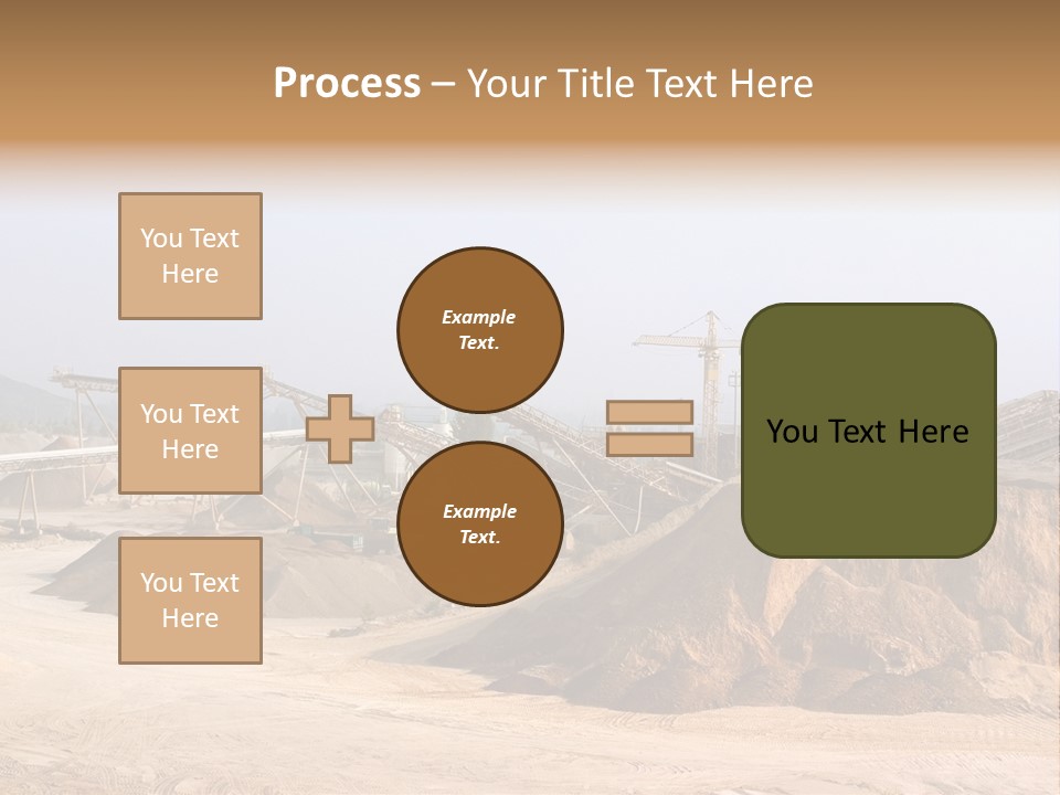 Gravel Pit PowerPoint Template