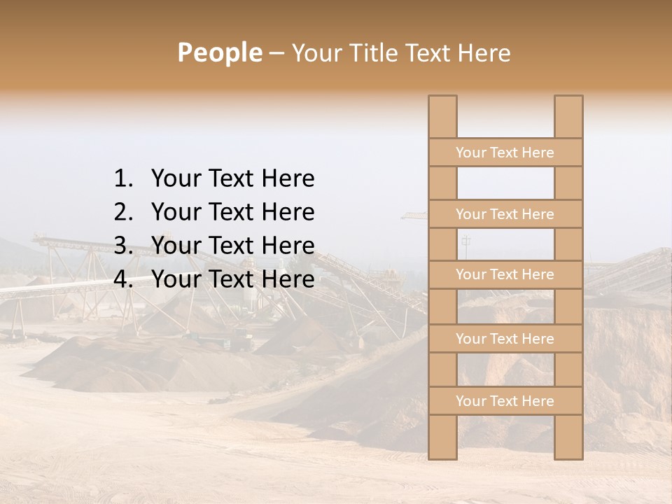 Gravel Pit PowerPoint Template