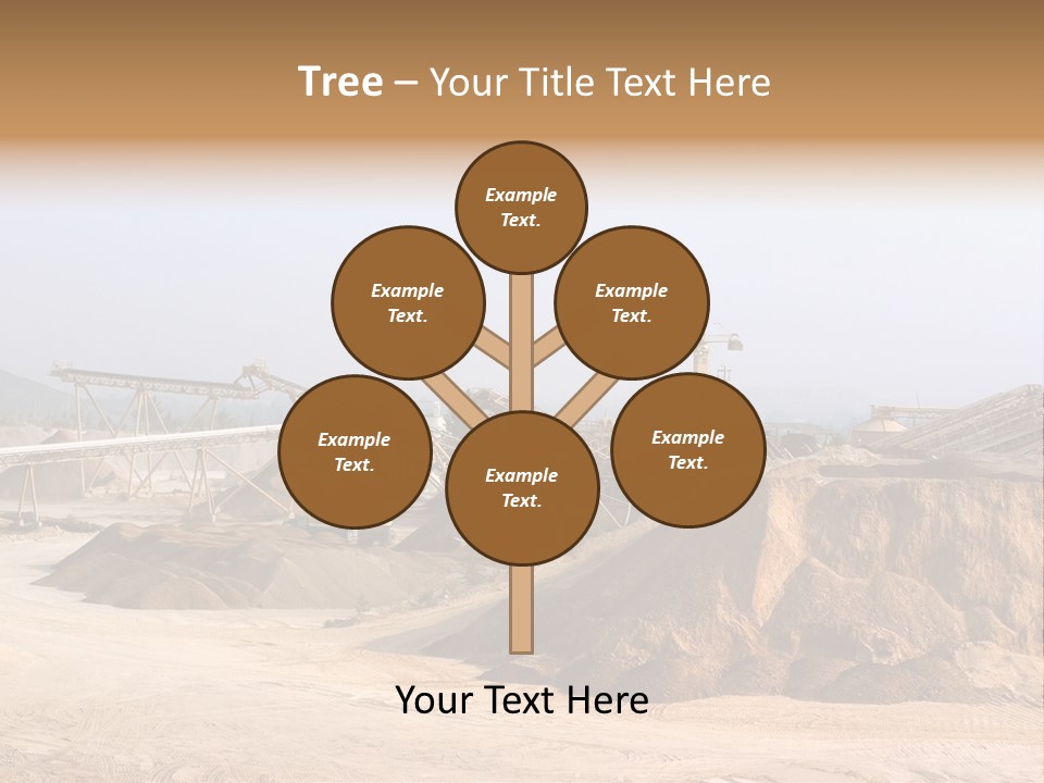 Gravel Pit PowerPoint Template
