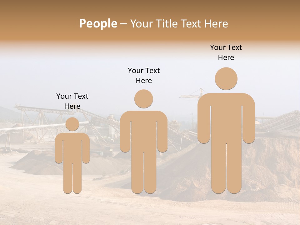 Gravel Pit PowerPoint Template
