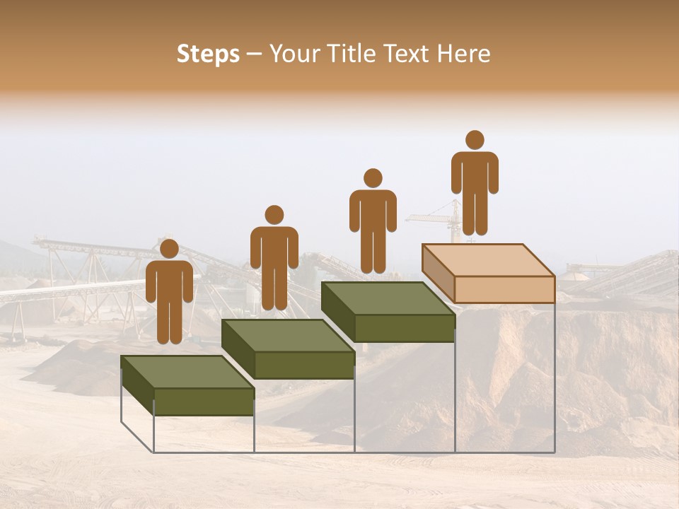 Gravel Pit PowerPoint Template