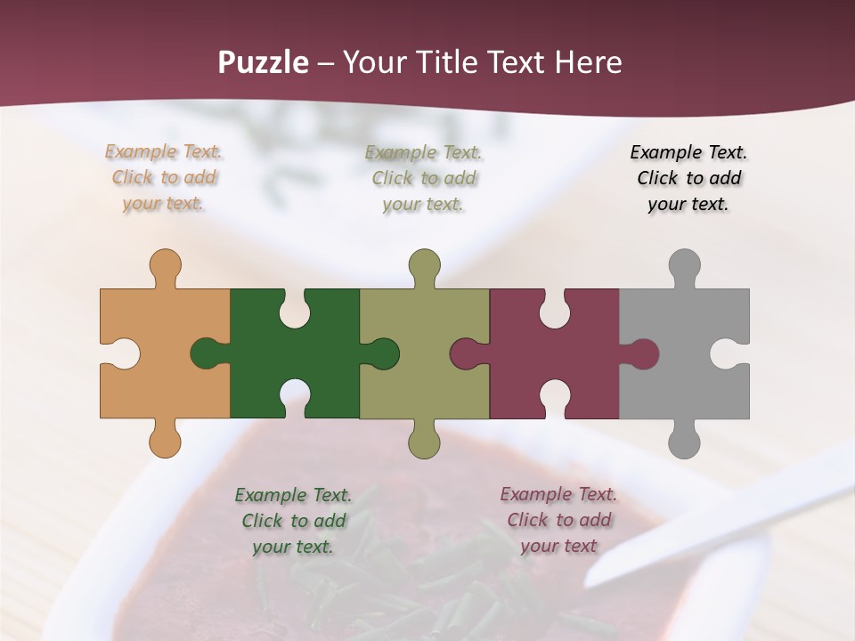 Delicious Tomato And Garlic Sauces PowerPoint Template