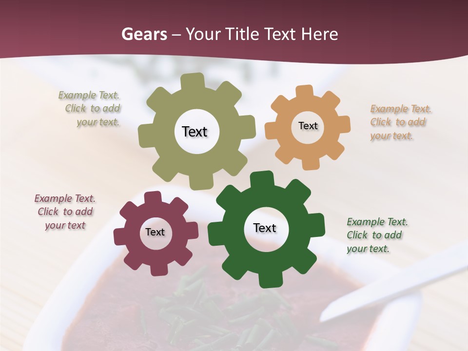 Delicious Tomato And Garlic Sauces PowerPoint Template