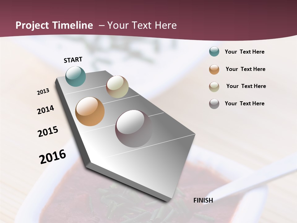 Delicious Tomato And Garlic Sauces PowerPoint Template