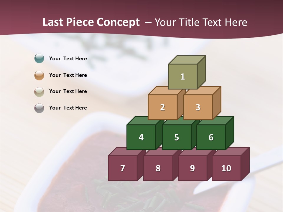 Delicious Tomato And Garlic Sauces PowerPoint Template