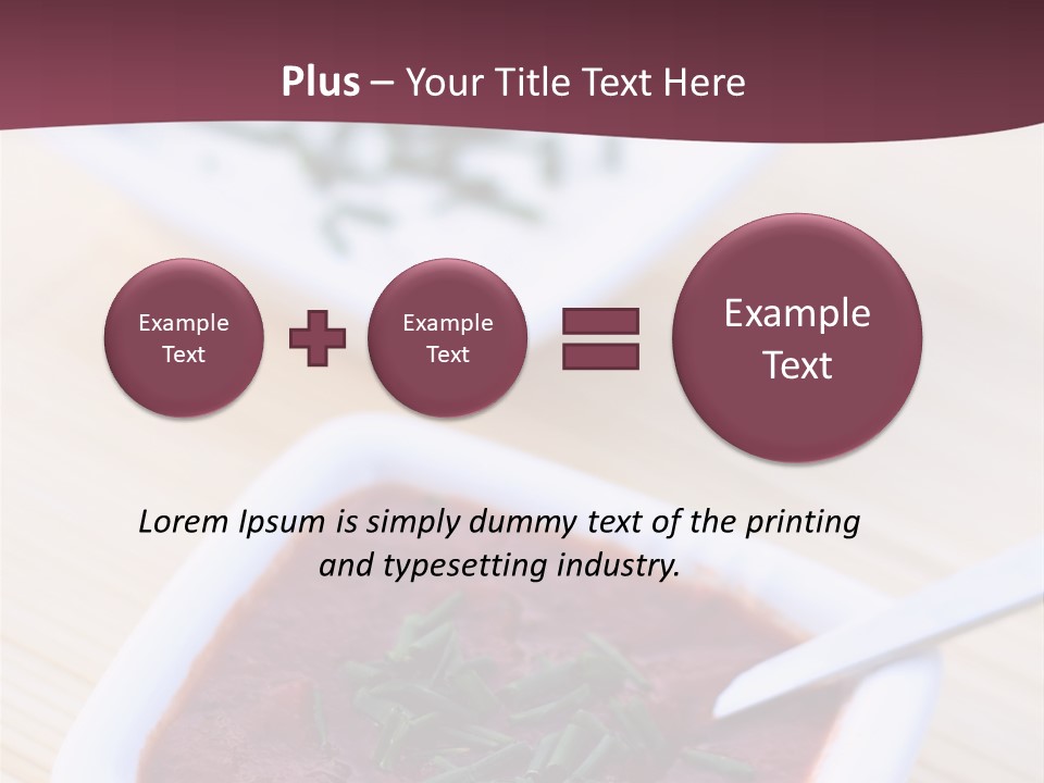 Delicious Tomato And Garlic Sauces PowerPoint Template