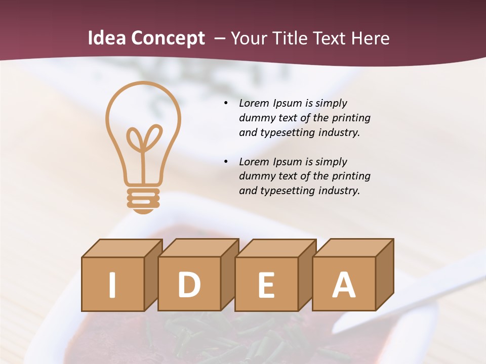 Delicious Tomato And Garlic Sauces PowerPoint Template