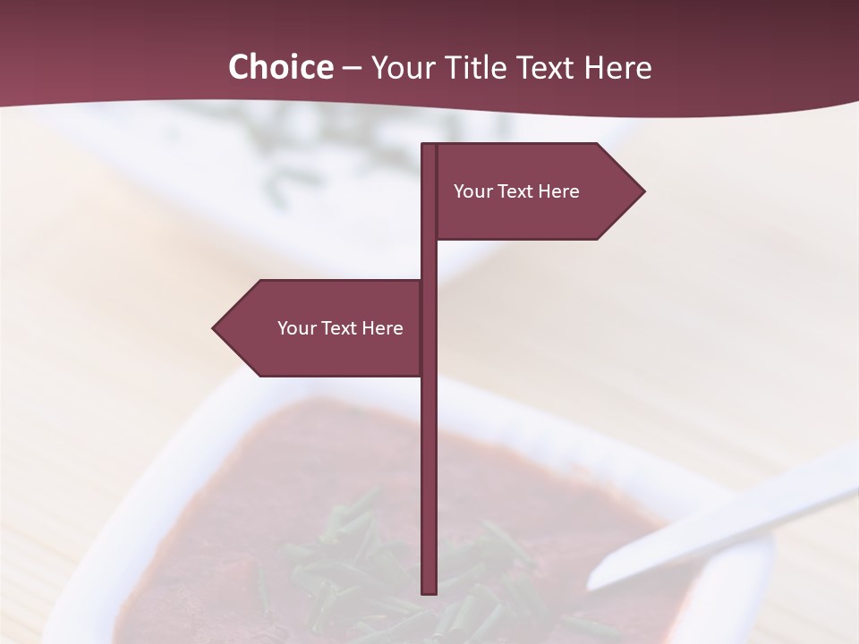 Delicious Tomato And Garlic Sauces PowerPoint Template