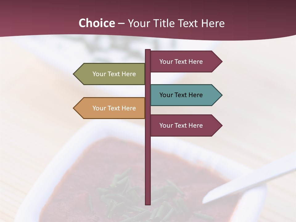 Delicious Tomato And Garlic Sauces PowerPoint Template