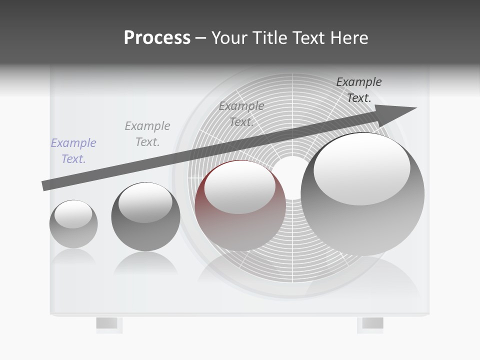 Air Conditioner Rasterized Vector Illustration Isolated With Clipping Path PowerPoint Template
