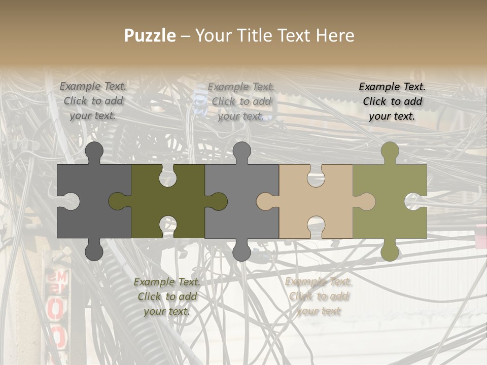 Mature Man Laughing PowerPoint Template