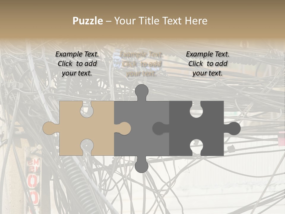 Mature Man Laughing PowerPoint Template