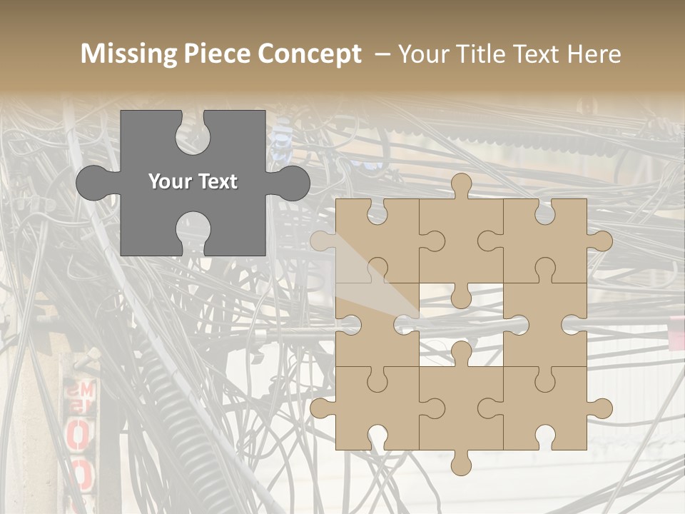 Mature Man Laughing PowerPoint Template