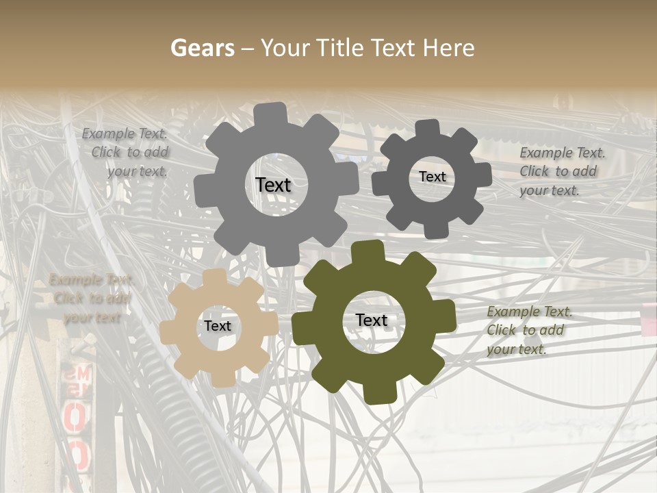 Mature Man Laughing PowerPoint Template