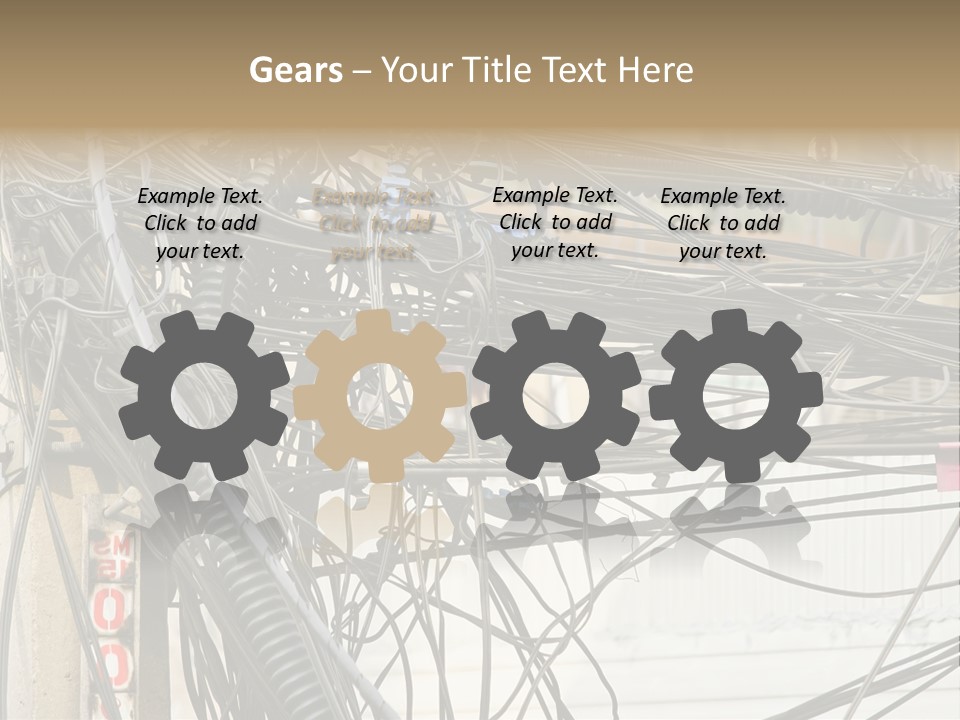 Mature Man Laughing PowerPoint Template