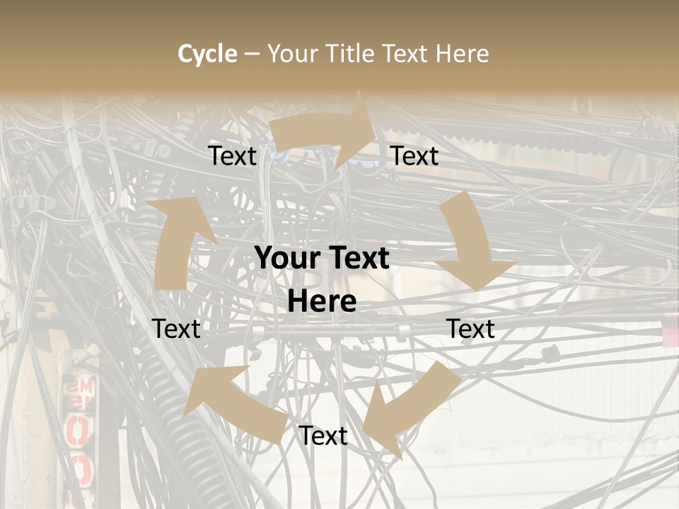 Mature Man Laughing PowerPoint Template
