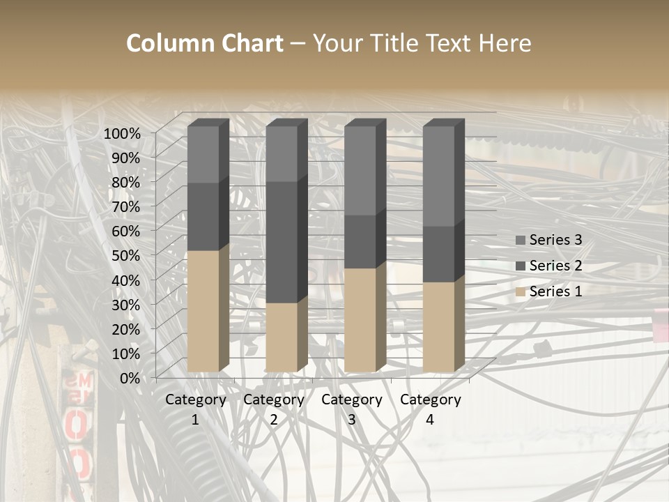 Mature Man Laughing PowerPoint Template