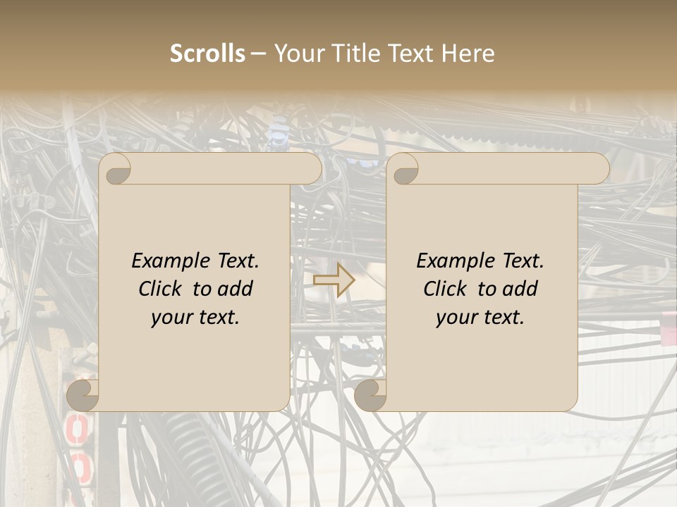 Mature Man Laughing PowerPoint Template