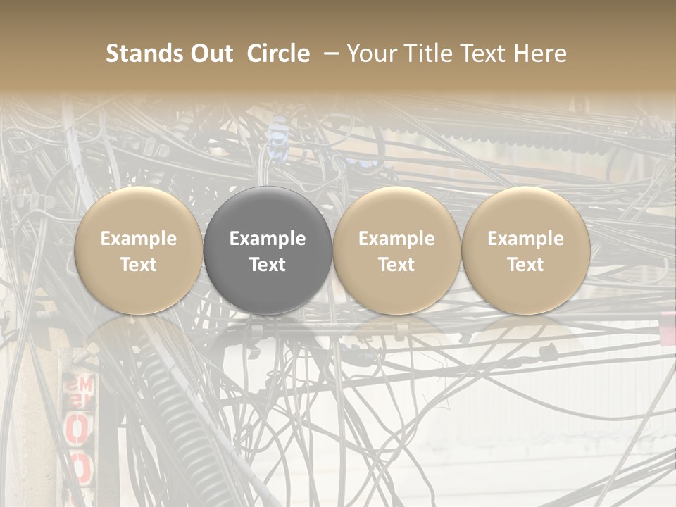 Mature Man Laughing PowerPoint Template