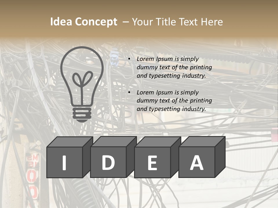 Mature Man Laughing PowerPoint Template