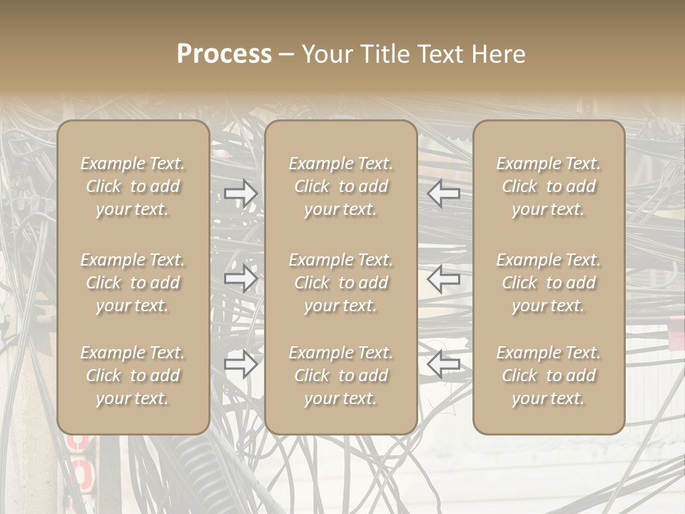 Mature Man Laughing PowerPoint Template