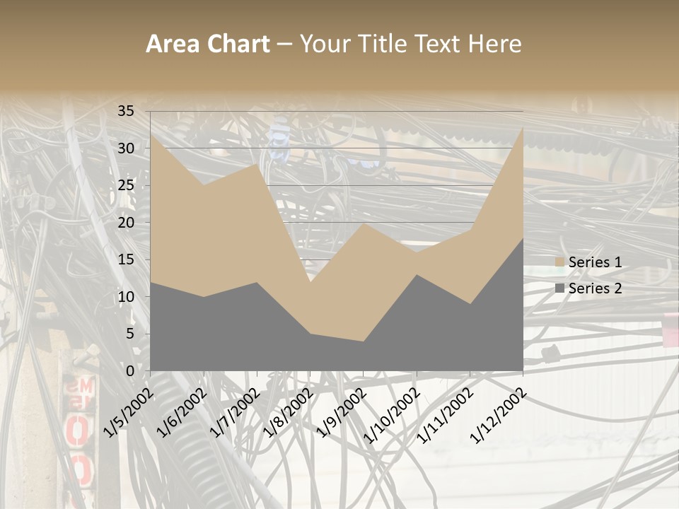 Mature Man Laughing PowerPoint Template
