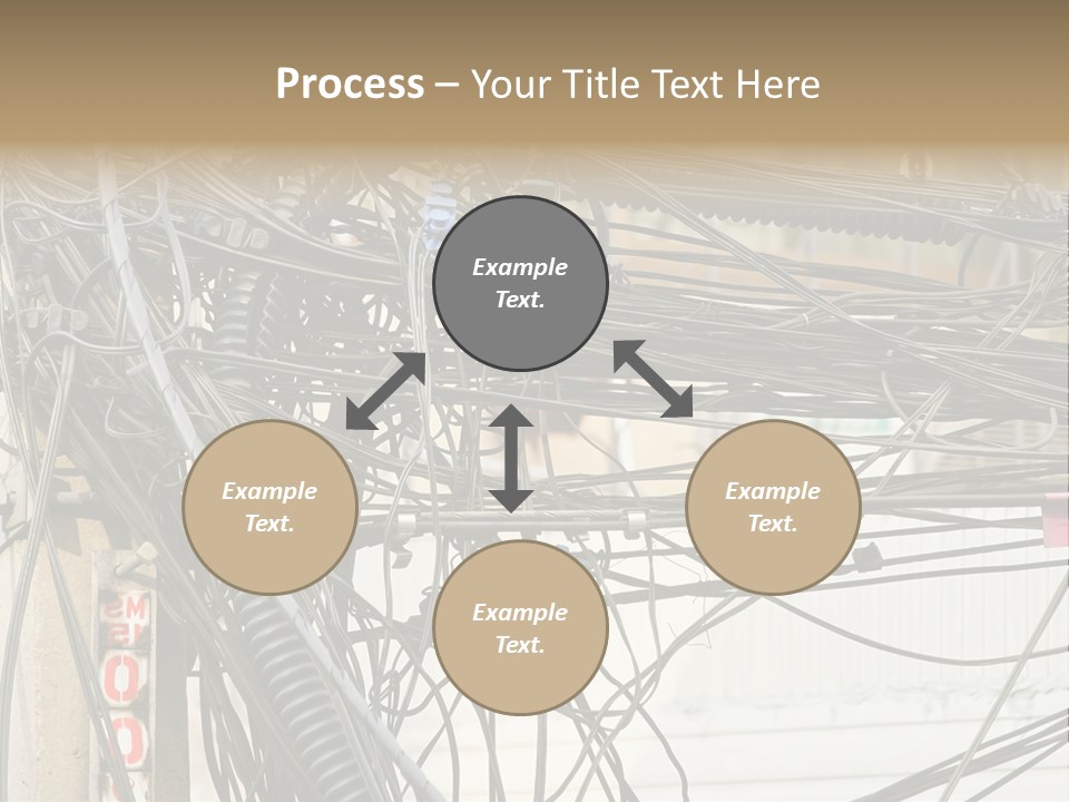 Mature Man Laughing PowerPoint Template