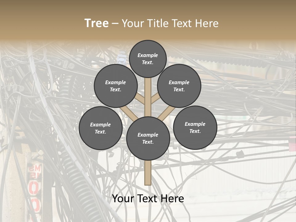 Mature Man Laughing PowerPoint Template