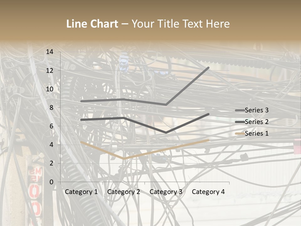 Mature Man Laughing PowerPoint Template