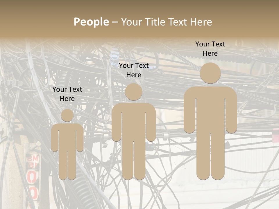 Mature Man Laughing PowerPoint Template