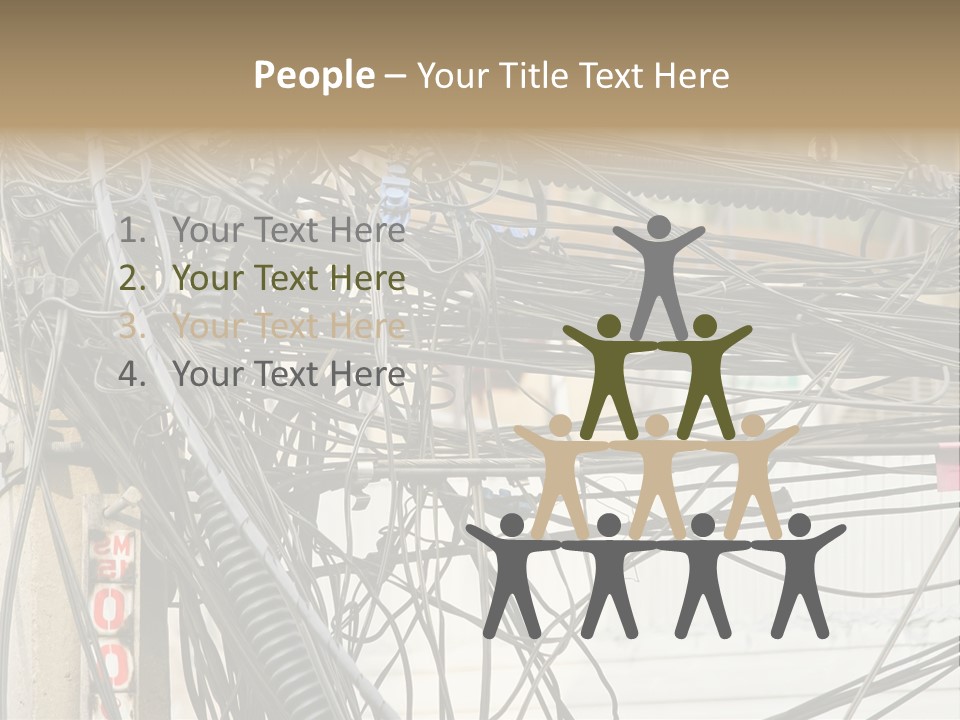 Mature Man Laughing PowerPoint Template