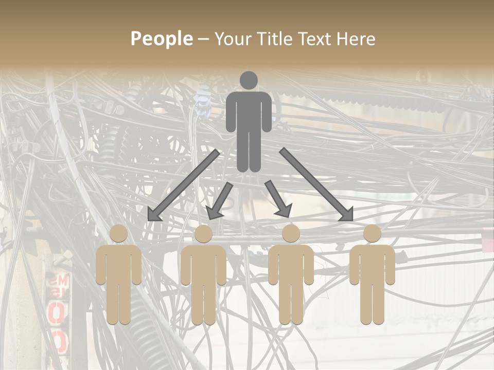 Mature Man Laughing PowerPoint Template