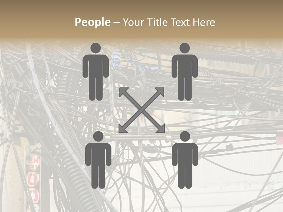 Mature Man Laughing PowerPoint Template