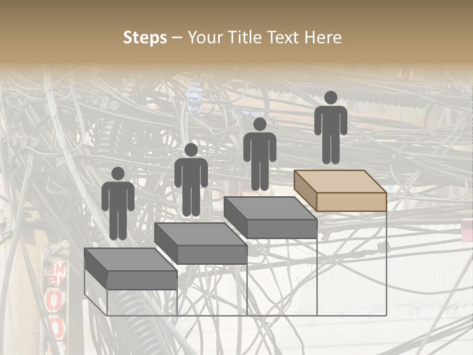 Mature Man Laughing PowerPoint Template