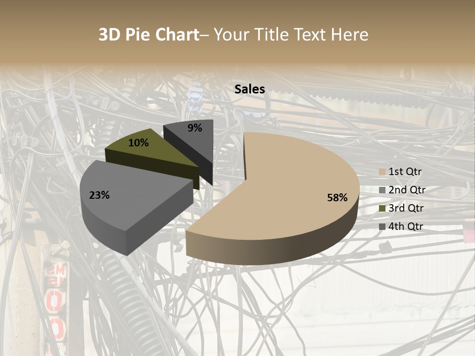 Mature Man Laughing PowerPoint Template
