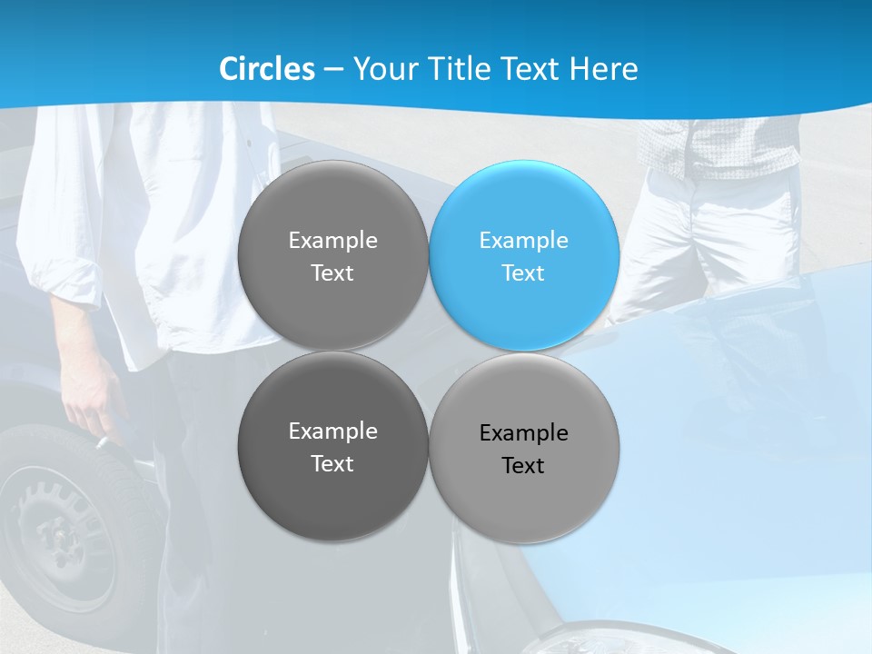 Accident Two Cars, Angry Businessman And Drunk Man Holding A Bottle Alcohol PowerPoint Template