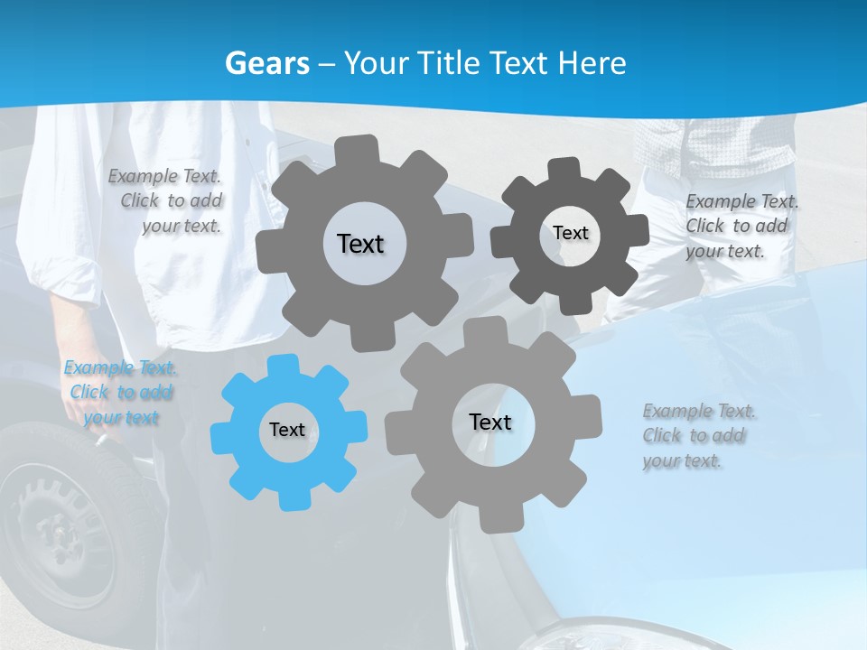 Accident Two Cars, Angry Businessman And Drunk Man Holding A Bottle Alcohol PowerPoint Template