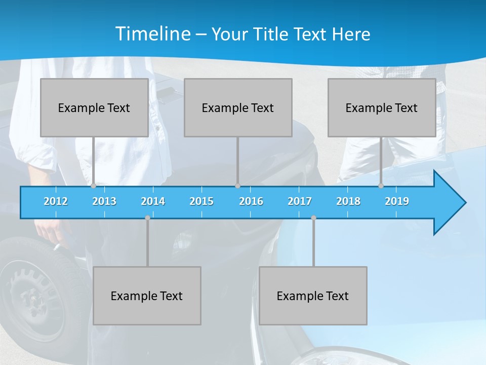 Accident Two Cars, Angry Businessman And Drunk Man Holding A Bottle Alcohol PowerPoint Template