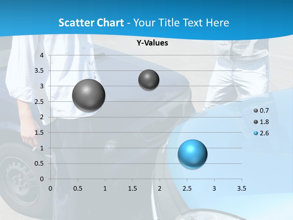 Accident Two Cars, Angry Businessman And Drunk Man Holding A Bottle Alcohol PowerPoint Template