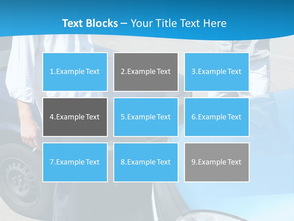 Accident Two Cars, Angry Businessman And Drunk Man Holding A Bottle Alcohol PowerPoint Template