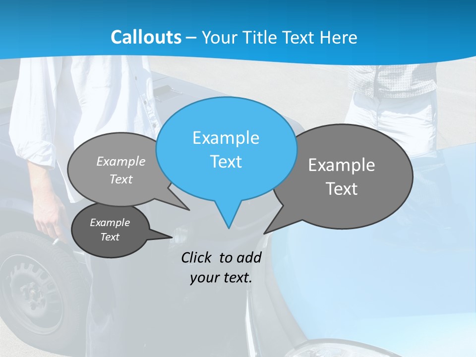 Accident Two Cars, Angry Businessman And Drunk Man Holding A Bottle Alcohol PowerPoint Template