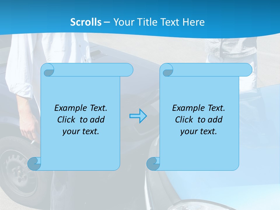 Accident Two Cars, Angry Businessman And Drunk Man Holding A Bottle Alcohol PowerPoint Template