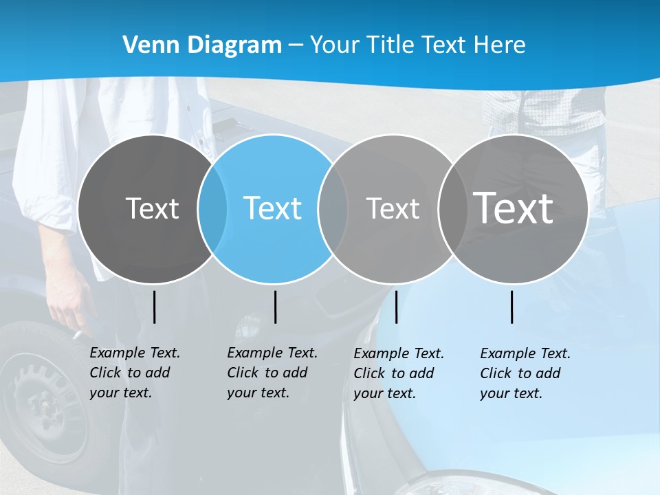 Accident Two Cars, Angry Businessman And Drunk Man Holding A Bottle Alcohol PowerPoint Template