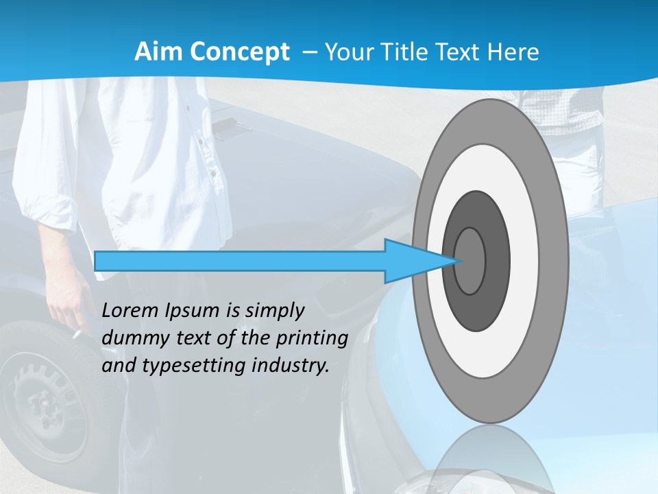 Accident Two Cars, Angry Businessman And Drunk Man Holding A Bottle Alcohol PowerPoint Template