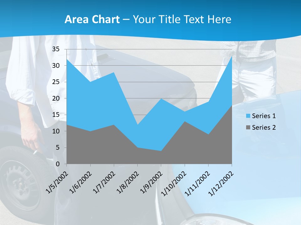 Accident Two Cars, Angry Businessman And Drunk Man Holding A Bottle Alcohol PowerPoint Template