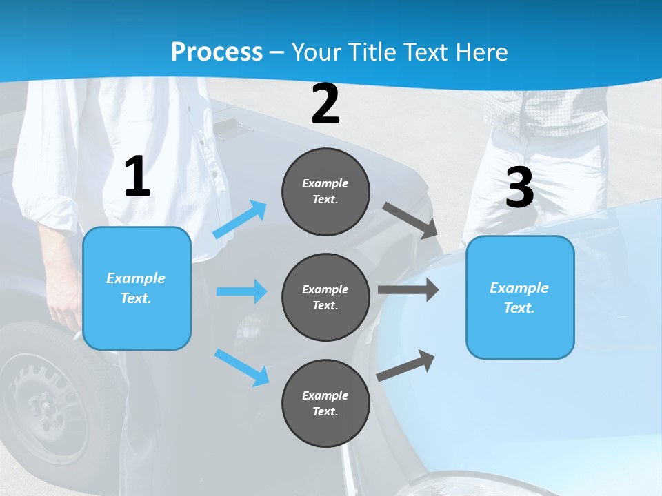 Accident Two Cars, Angry Businessman And Drunk Man Holding A Bottle Alcohol PowerPoint Template