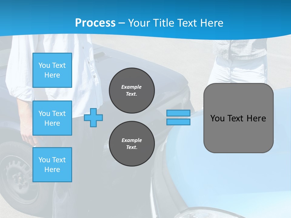 Accident Two Cars, Angry Businessman And Drunk Man Holding A Bottle Alcohol PowerPoint Template